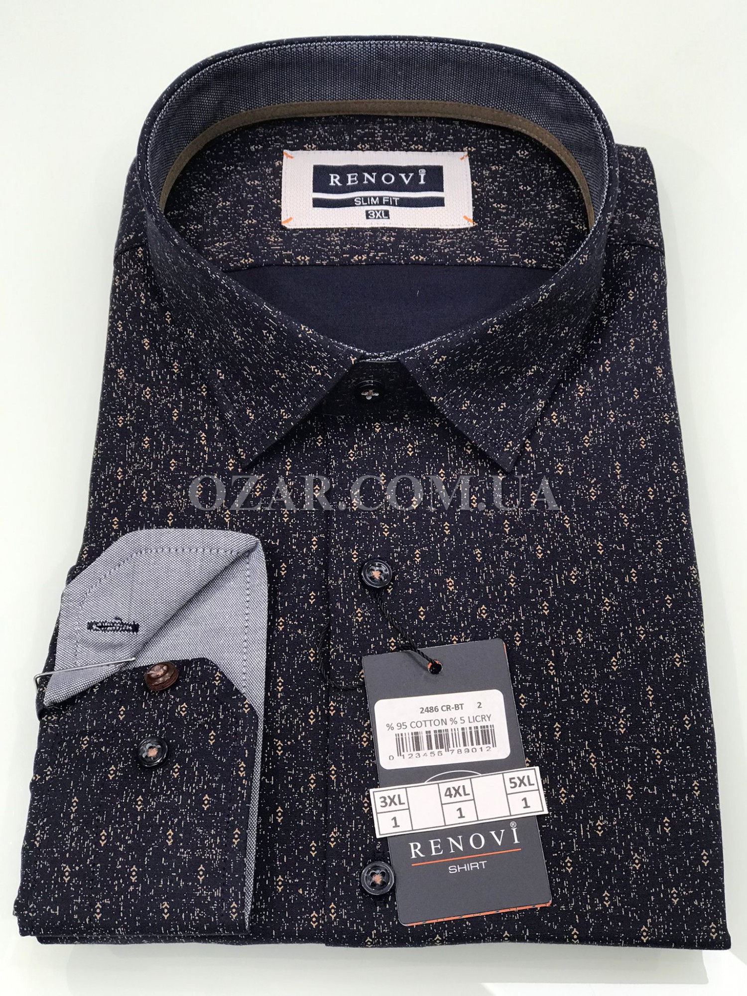 Мужская Рубашка Renovi (Большие размеры)