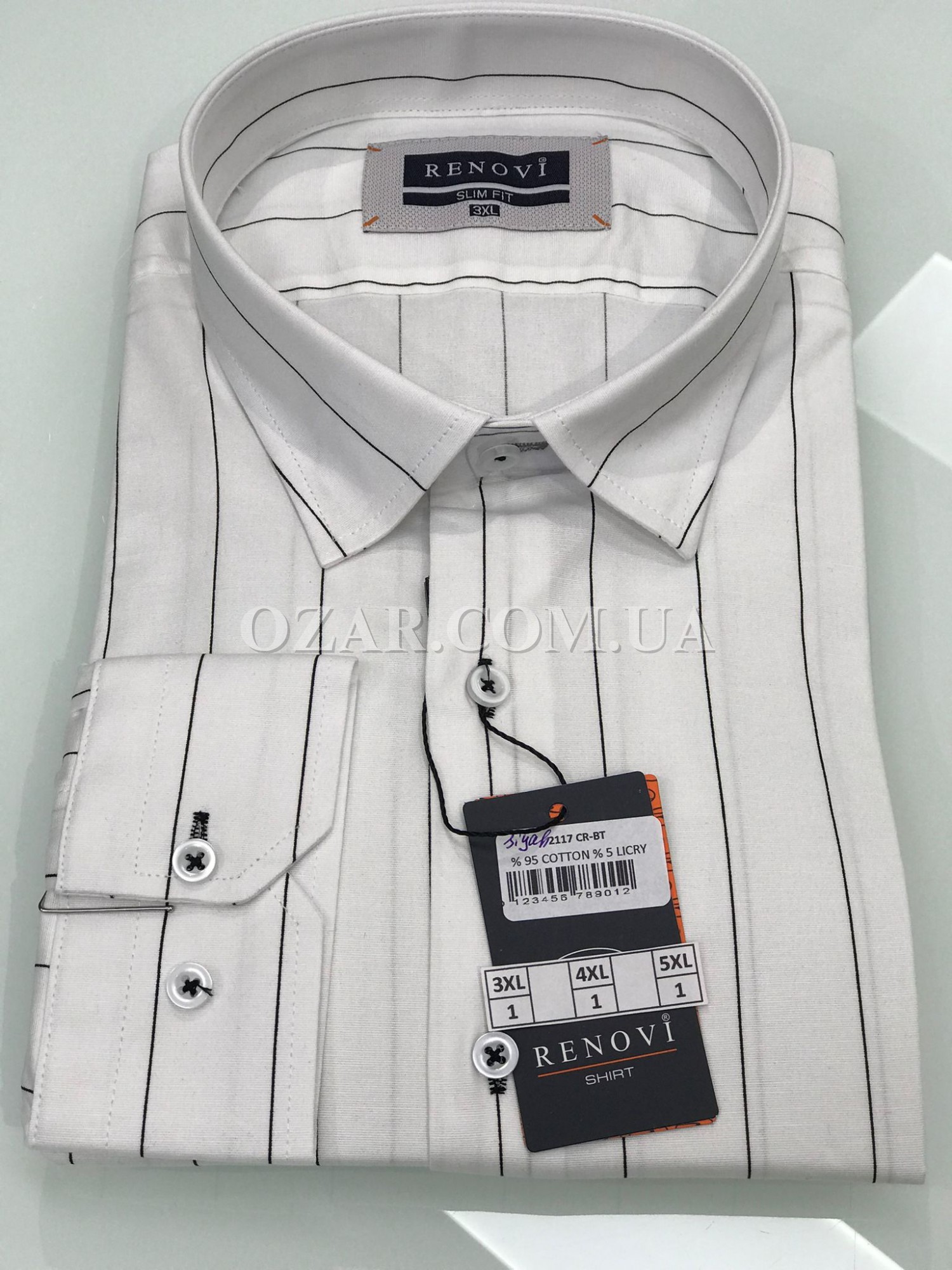 Мужская Рубашка Renovi (Большие размеры)