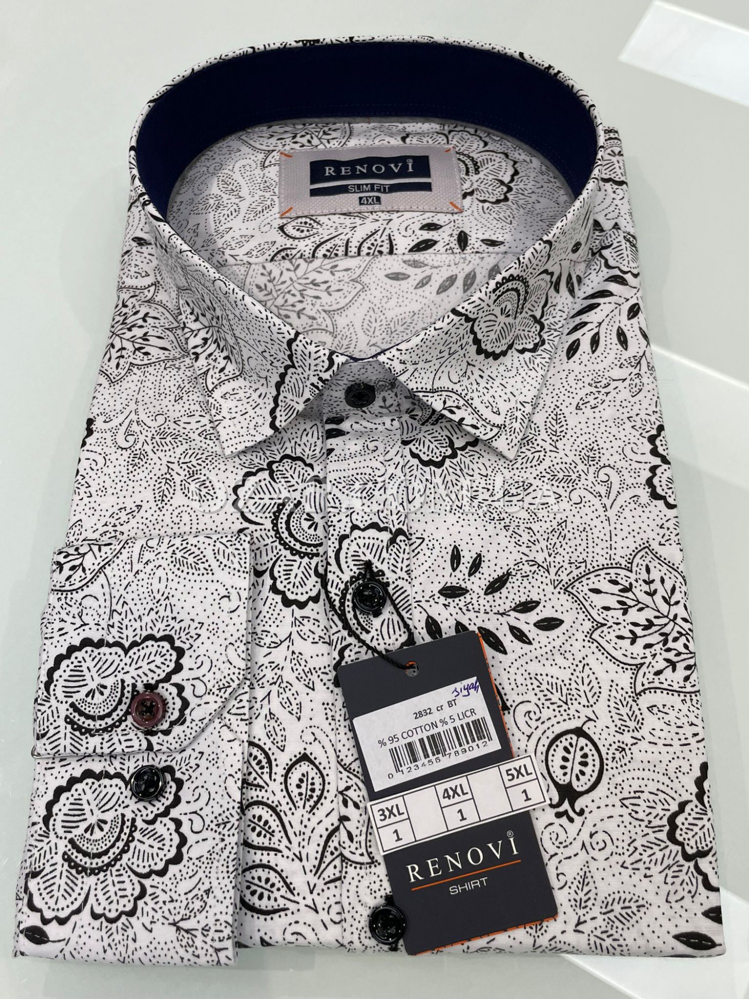 Мужская Рубашка Renovi (Большие размеры)
