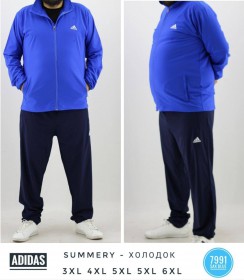 Мужской Спортивный Костюм Adidas (Большие размеры)