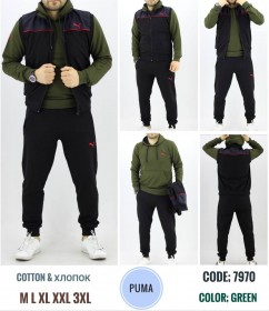 Мужской Спортивный Костюм Тройка Puma
