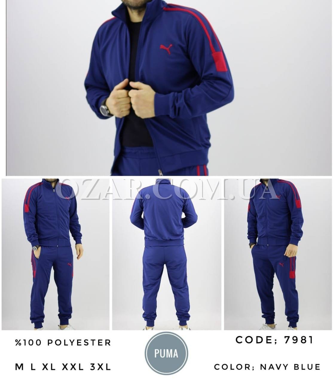 Мужской Спортивный Костюм Puma