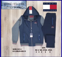 Утеплённый Мужской Спортивный Костюм Tommy Hilfiger