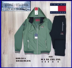 Утеплённый Мужской Спортивный Костюм Tommy Hilfiger