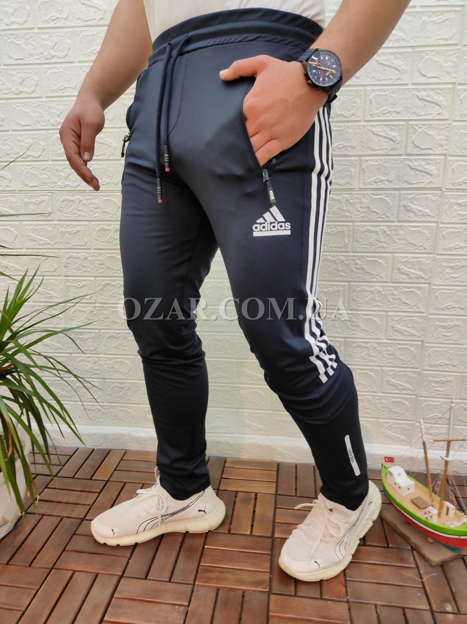 Мужские Спортивные Штаны Adidas