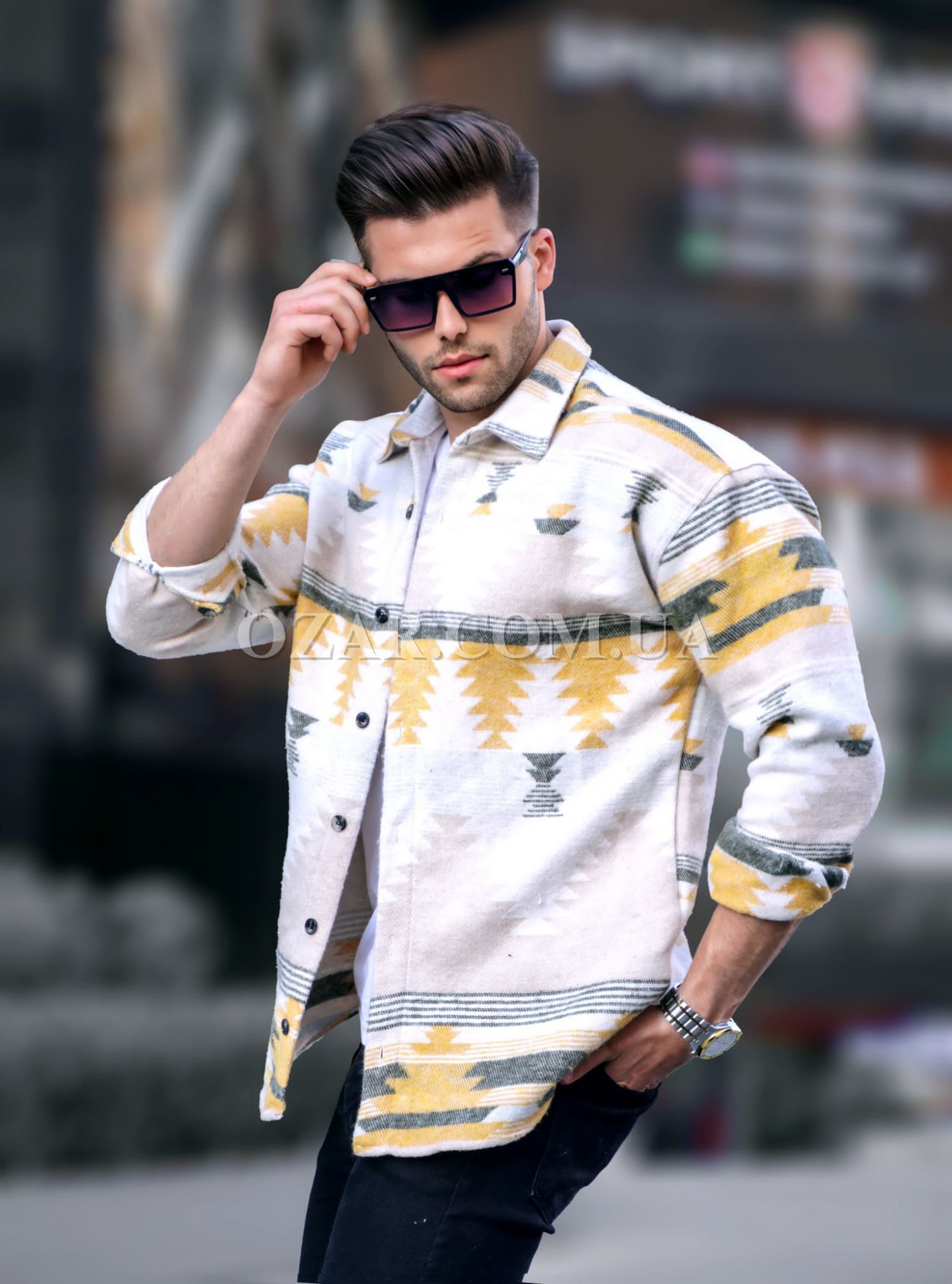 Тёплая Мужская Рубашка Madmext