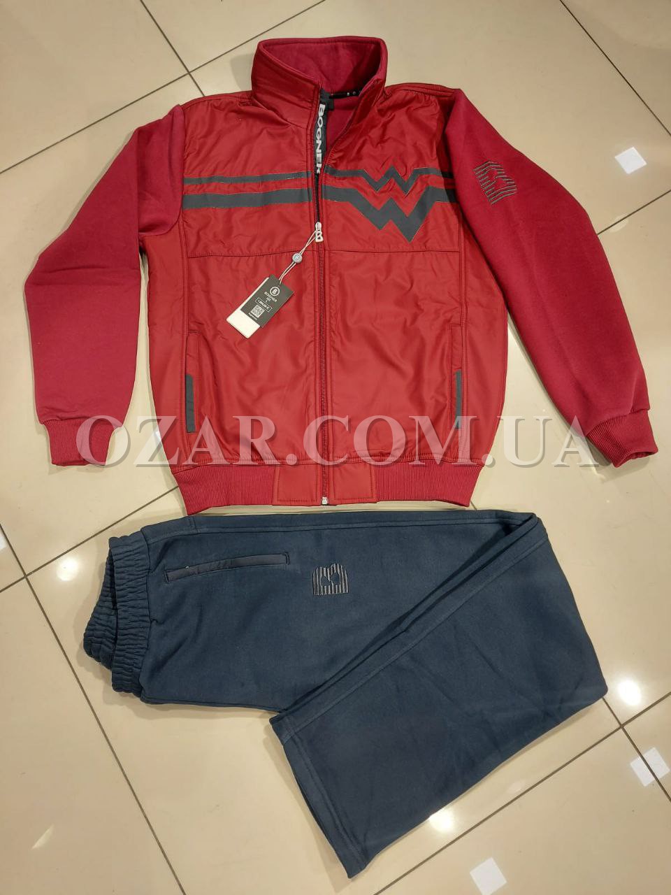 Утеплённый Мужской Спортивный Костюм