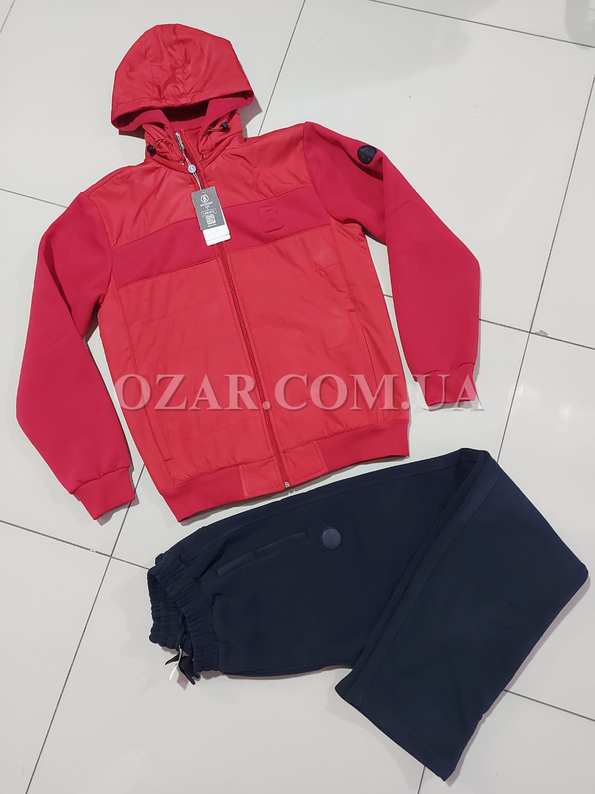 Утеплённый Мужской Спортивный Костюм 