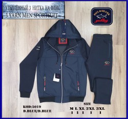 Утеплённый Мужской Спортивный Костюм Paul&Shark