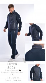 Утеплённый Мужской Спортивный Костюм Lacoste