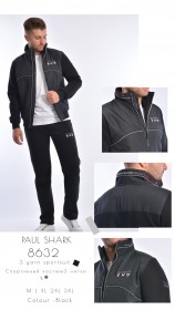 Утеплённый Мужской Спортивный Костюм Paul&Shark