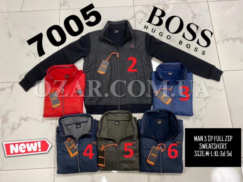 Утеплённая Мужская Мастерка Hugo Boss