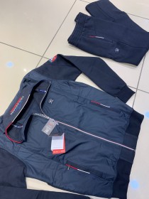 Утеплённый Мужской Спортивный Костюм Paul&Shark (Большие размеры)