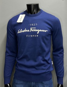 Мужской Трикотажный Джемпер Salvatore Ferragamo