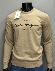 Мужской Трикотажный Джемпер Salvatore Ferragamo