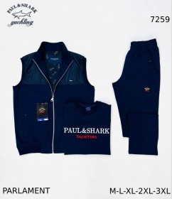 Мужской Спортивный Костюм Тройка Paul&Shark