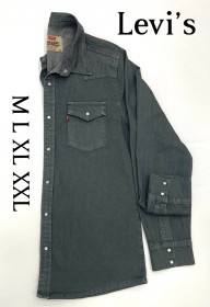 Мужская Джинсовая Рубашка Levis