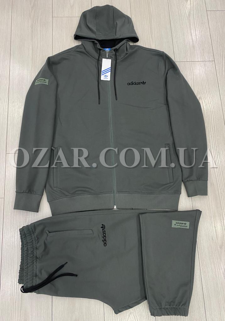 Мужской Спортивный Костюм Adidas (Большие размеры)