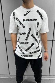 Мужская Футболка Black Island