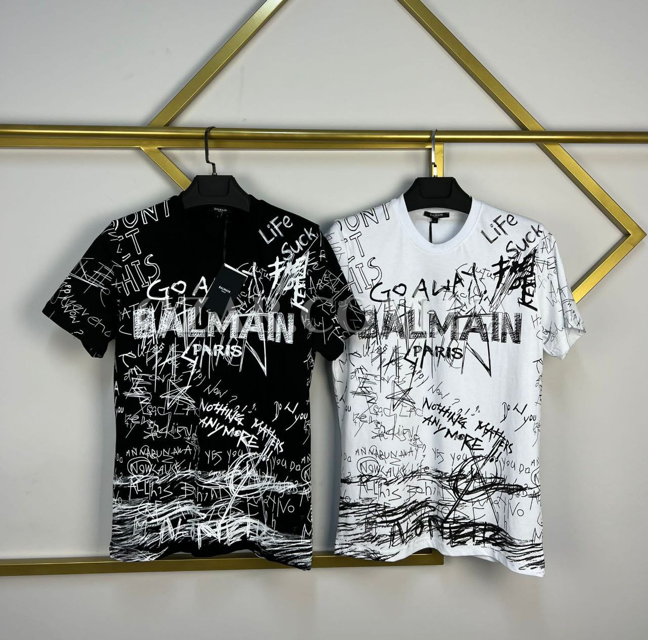 Мужская Футболка Balmain