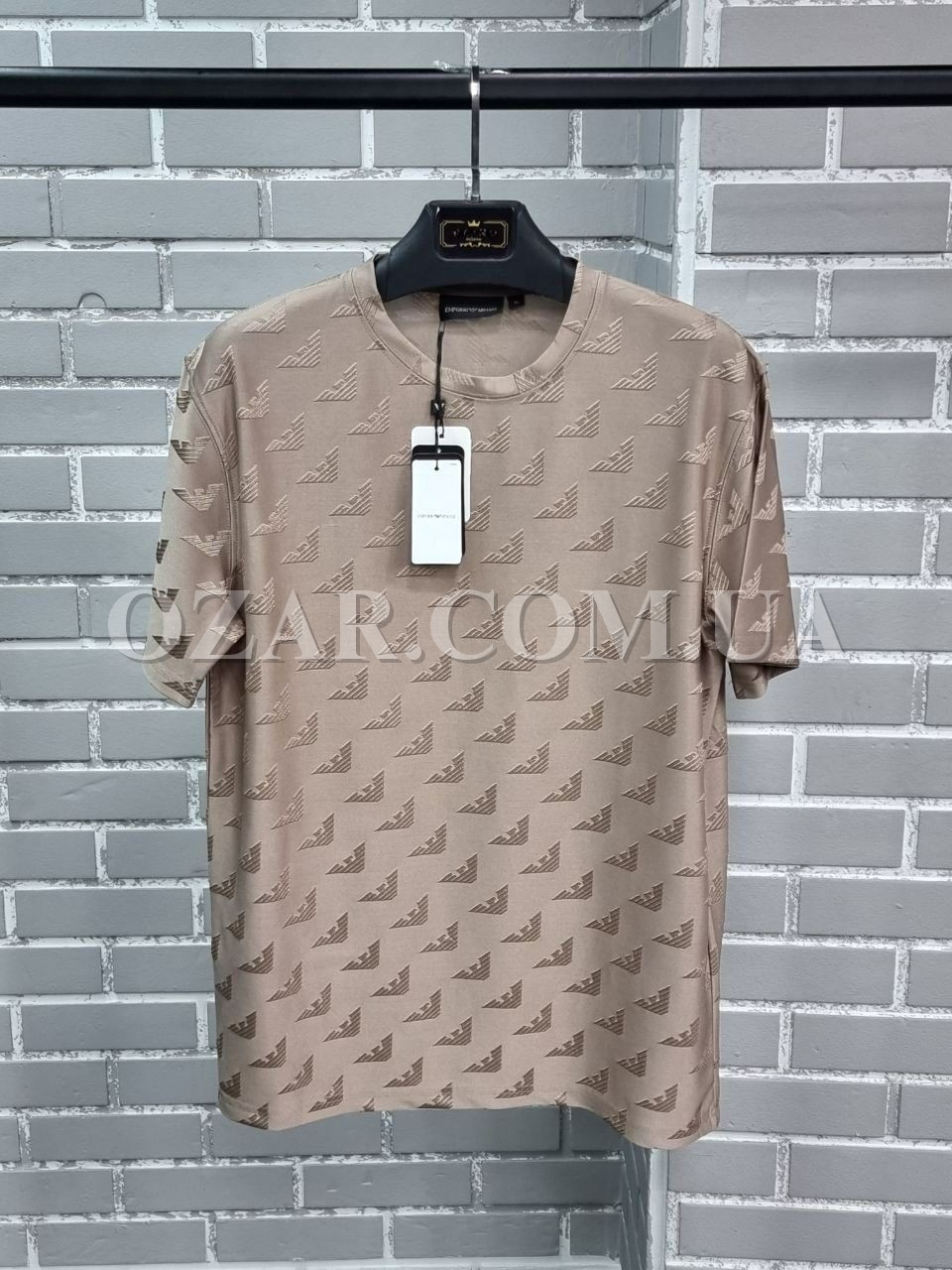 Мужская Трикотажная Футболка Armani