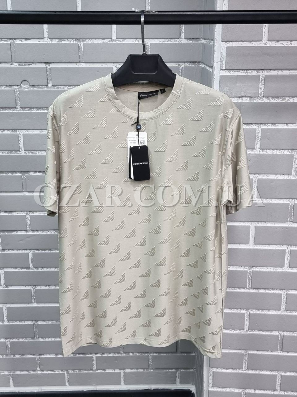 Мужская Трикотажная Футболка Armani