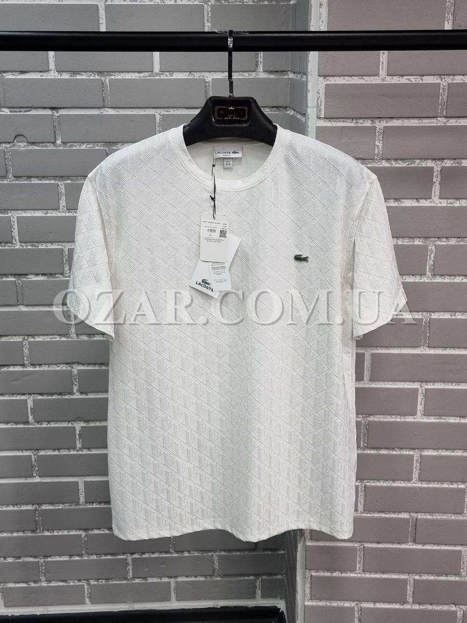 Мужская Трикотажная Футболка Lacoste
