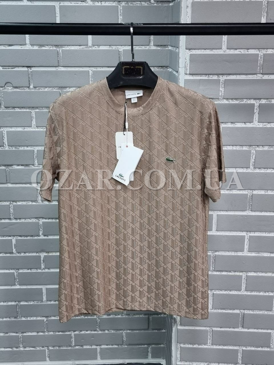 Мужская Трикотажная Футболка Lacoste