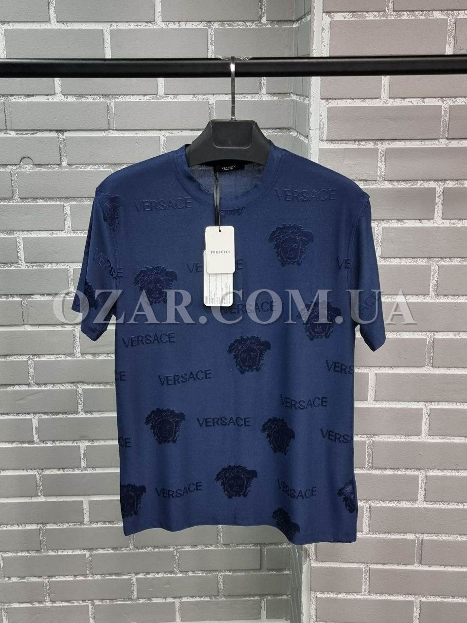 Мужская Трикотажная Футболка Versace