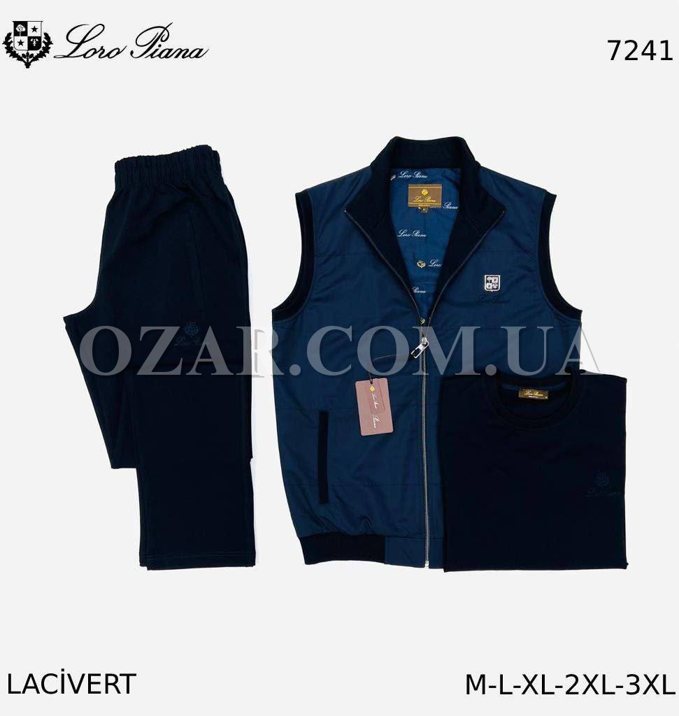 Мужской Спортивный Костюм Тройка Loro Piana