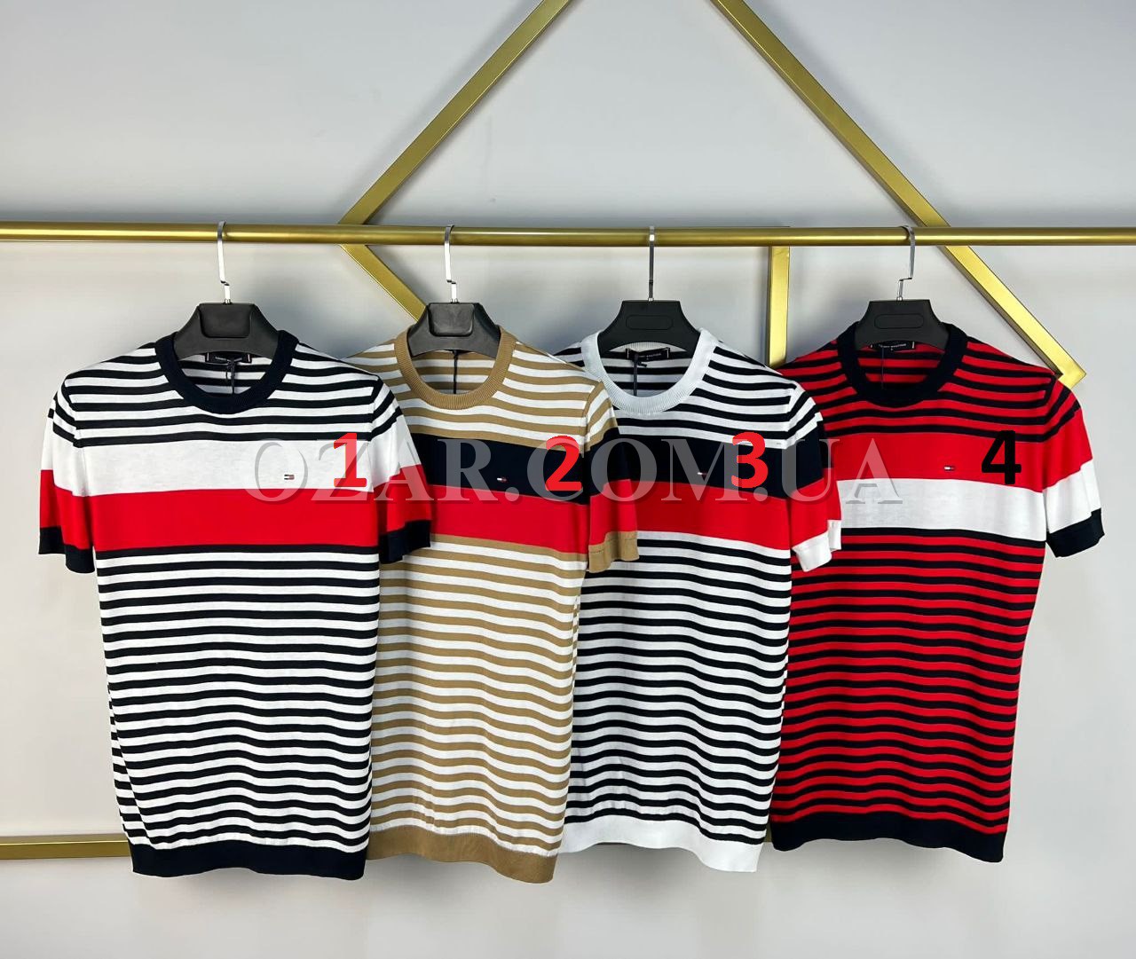Мужская Трикотажная Футболка Tommy Hilfiger