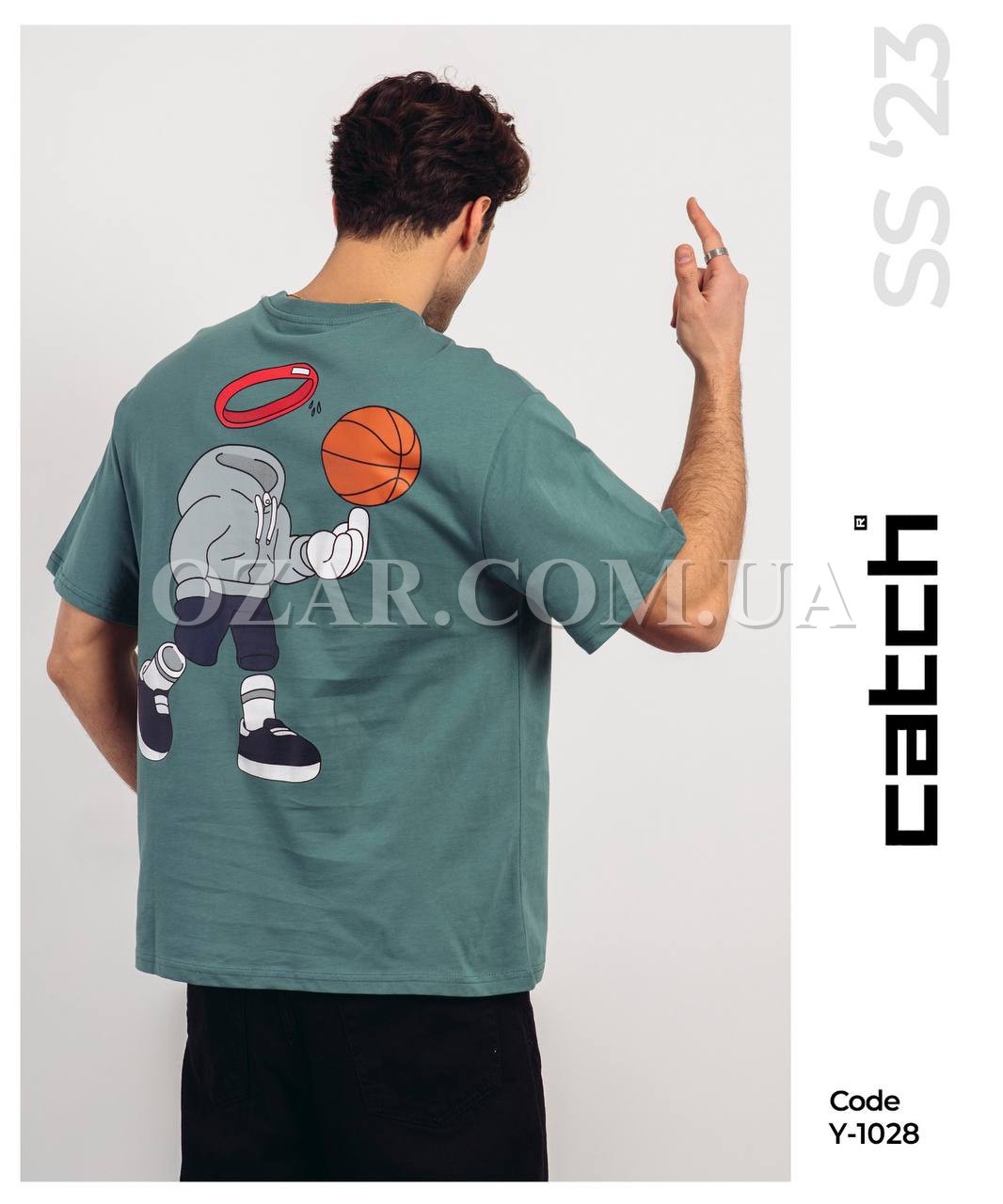 Мужская Футболка Catch