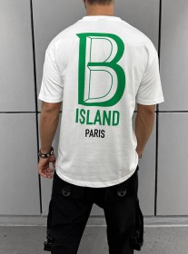 Мужская Футболка Black Island