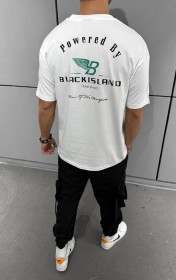 Мужская Футболка Black Island