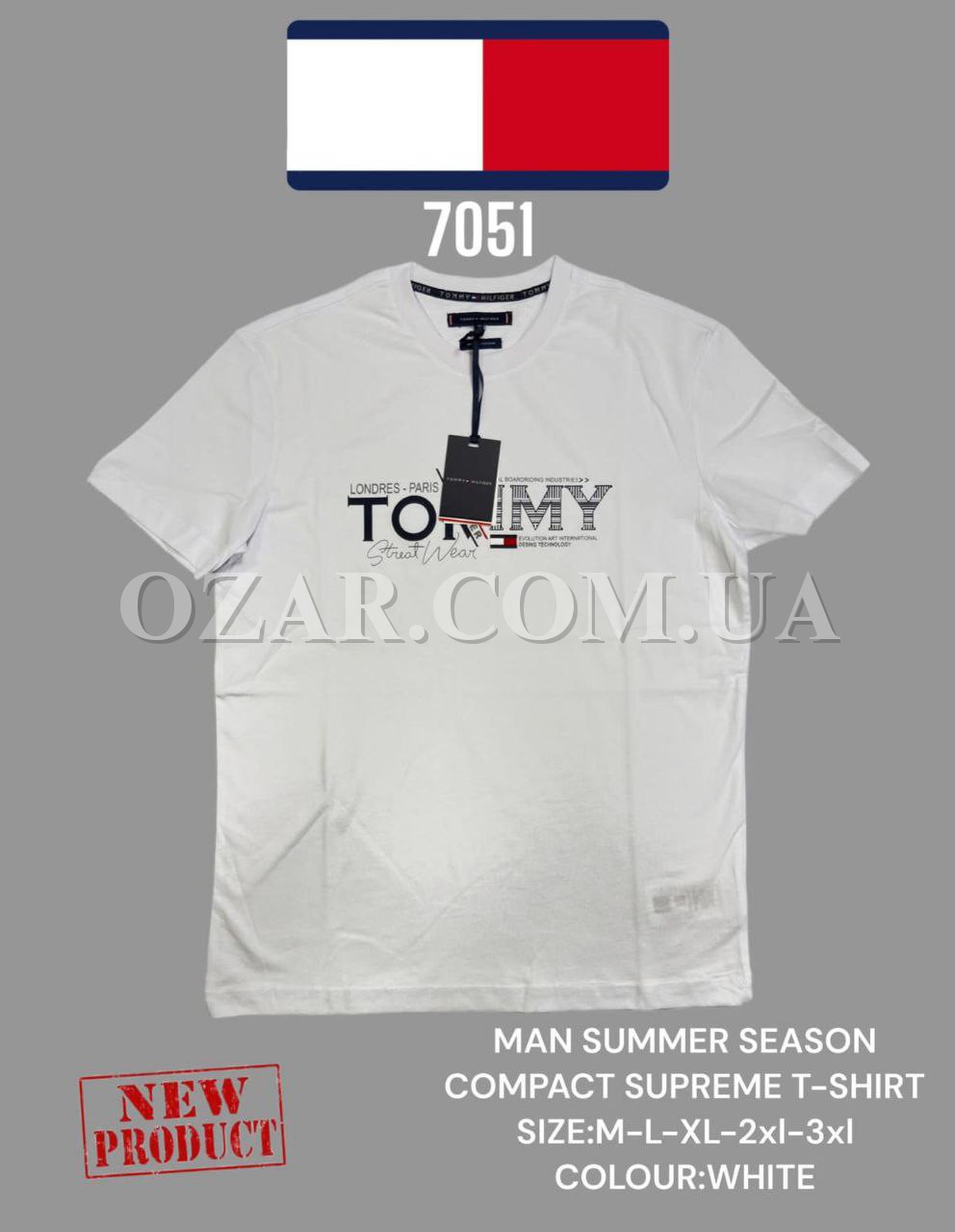 Мужская Футболка Tommy Hilfiger